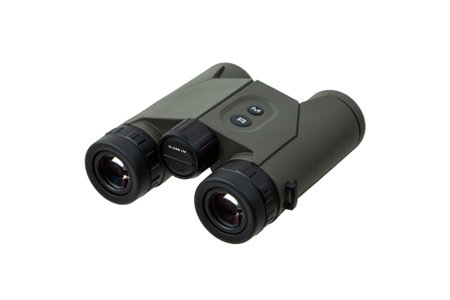 modern binoculars. An optical instrument for observation at long distances. Isolate on a white background.の写真素材