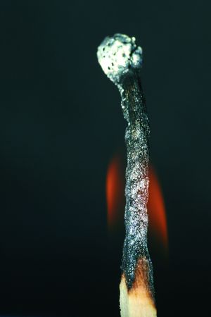 burning matchの写真素材