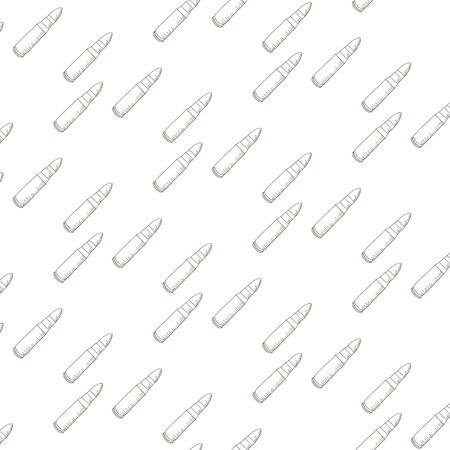 Seamless vector pattern with bullets. Vector Illustrationのイラスト素材