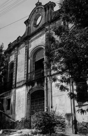 The main entrance to the Haciendaの写真素材