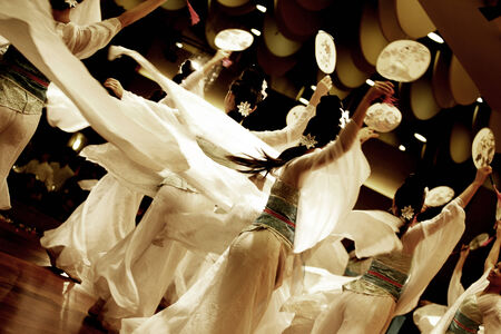 chinese dance contestのeditorial素材