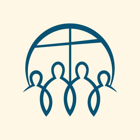 Church . United in Christのイラスト素材