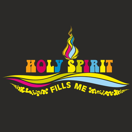 Holy spirit. Art, illustration.のイラスト素材