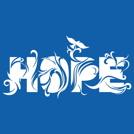 Hope, dove, Holy Spirit illustrationのイラスト素材