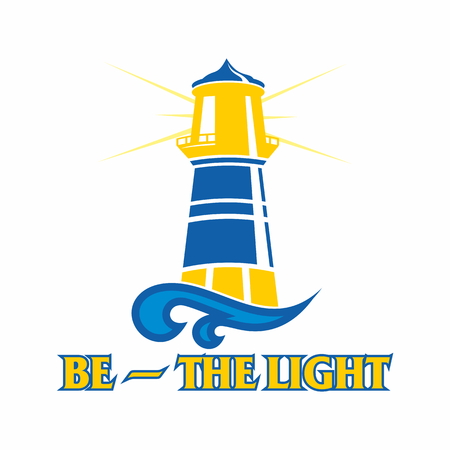 Be the light Lighthouse.のイラスト素材