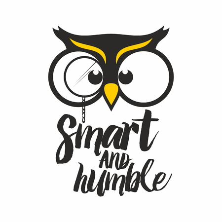 smart owlのイラスト素材