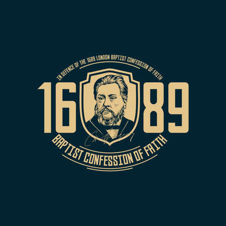 Reformed christian art. The 1689 Baptist Confession of Faith.のイラスト素材