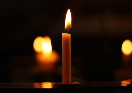 Beautiful candlesの写真素材