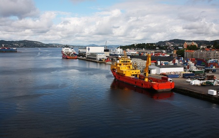 Beautiful seaport