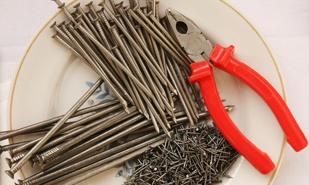 Background of manual instrumentsの写真素材