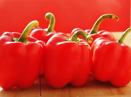 Healthy sweet paprikaの写真素材