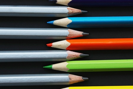 Color pencilsの写真素材