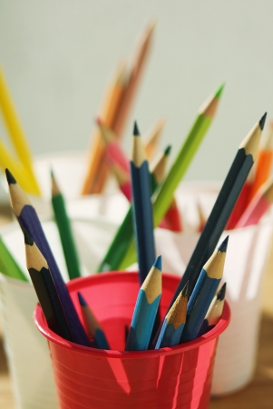 Color pencilsの写真素材