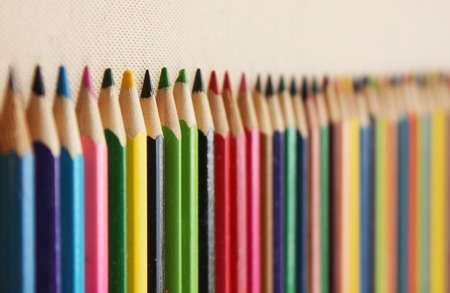 Color pencilsの写真素材