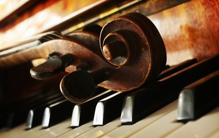 Beautiful violinの写真素材