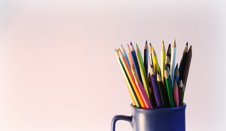 Color pencilsの写真素材