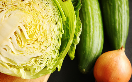 Tasty fresh salad
