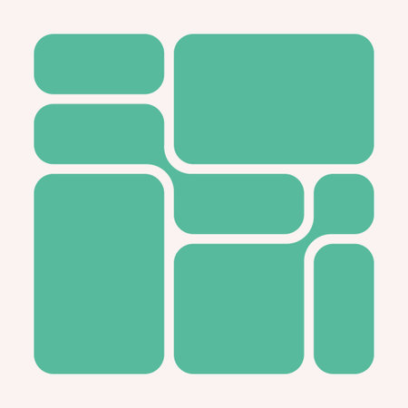 Abstract UI Templates With Blob Geometric Shapes In Bento Grid Style. Y2K Background With Simple...