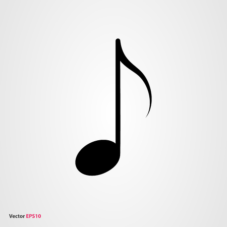 Music note vector iconのイラスト素材