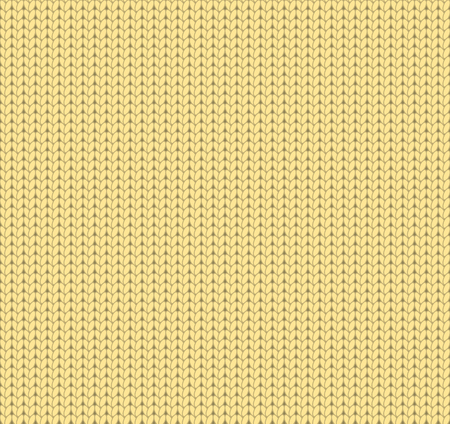 Knitted yellow texture, knitted patternのイラスト素材