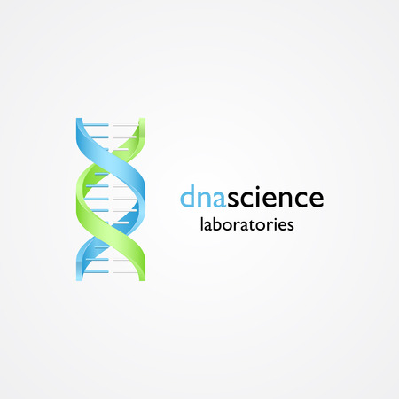Spiral logo, logo design, abstract logo, DNA symbolのイラスト素材