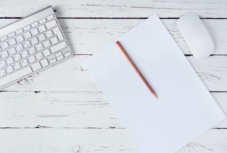 Top view on the artist workplaceの写真素材