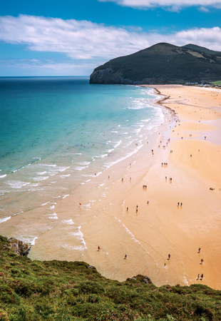 Ocean coast line, North Spainの写真素材