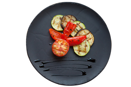 grilled vegetablesの写真素材