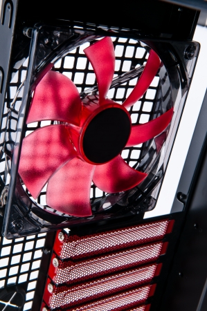 Large ventilator is in a corpsの写真素材