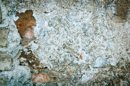 texture of the old wall, ancient brickworkの写真素材