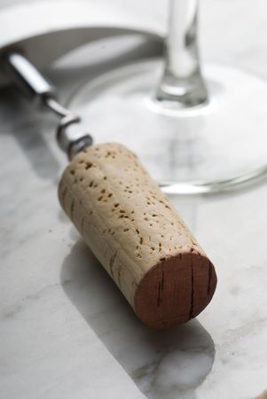 Chilean red wine corks of the best in the worldの写真素材