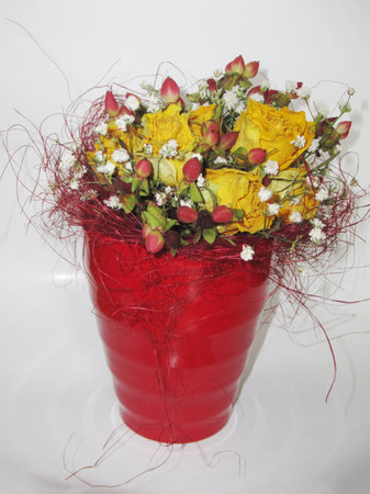 wilted flowerの写真素材