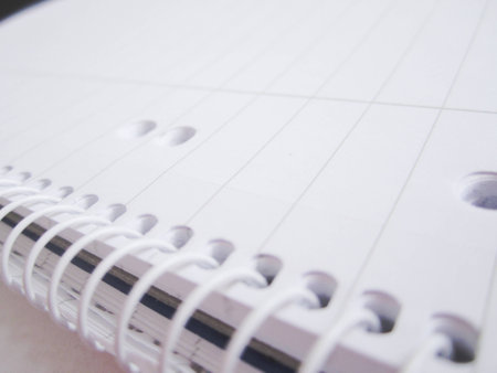 spiral notebookの写真素材