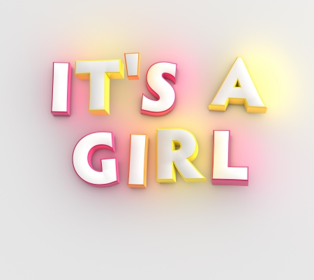 It s a Girlの写真素材
