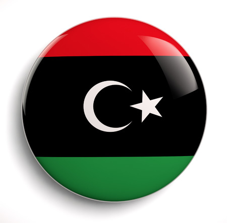 Libya flag icon  の写真素材