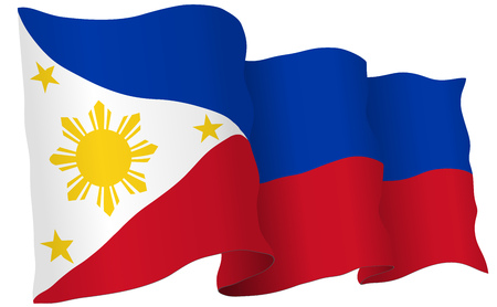 Vector of Philippines flag waving - ID:1-92949313 - Royalty Free Image ...