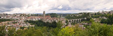 Fribourg Panorama, Switzerlandの写真素材