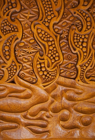 Old Wood Carvingsの写真素材