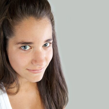 Happy Teenage Girlの写真素材