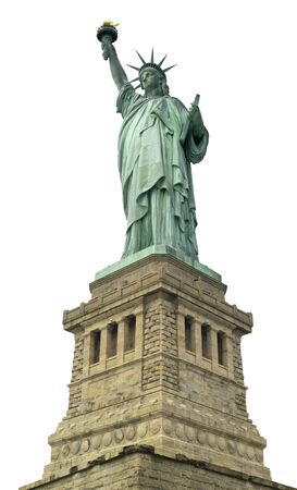 The Liberty Statue, New Yorkの写真素材