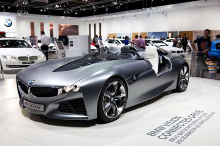 BMW Vision Efficient Dynamics Concept Carのeditorial素材