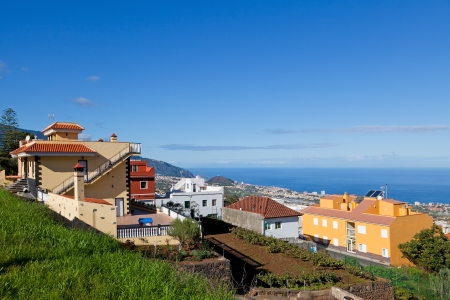 La Orotava View, Tenerife, Spainの写真素材