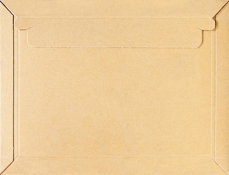 Cardboard Envelope Background with Copyspaceの写真素材
