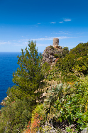 Verger Tower, Majorca, Baleares, Spainの写真素材
