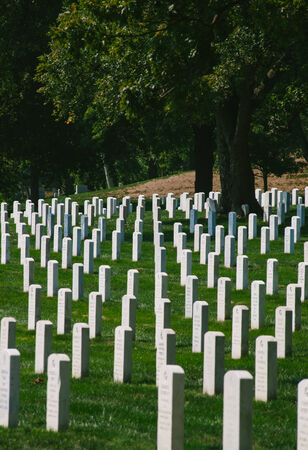 Arlington National Cemetery, Washington DC, USAのeditorial素材