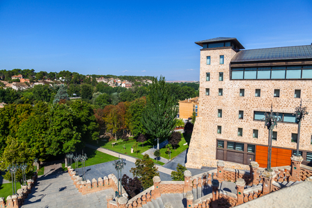 View of the Escalinata in Teruel, Spainのeditorial素材