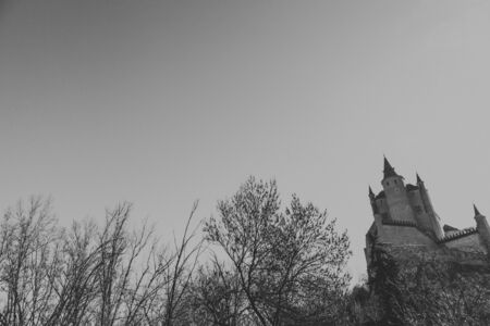 Alcazar of Segovia, Castilla y Leon, Spainのeditorial素材