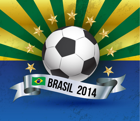 soccer posterのイラスト素材