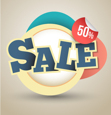 Sale promotion banner のイラスト素材