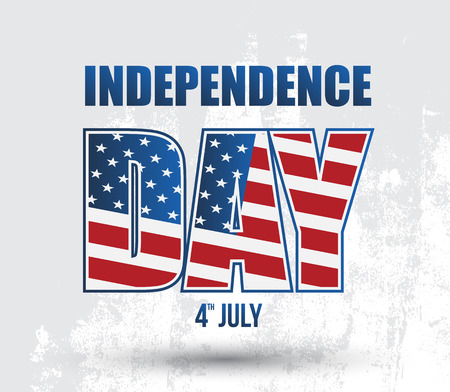 Happy independence day card United States of America, 4 th of July の写真素材